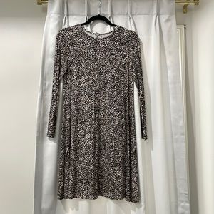 Old Navy Leopard Swing Dress